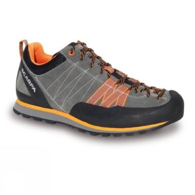 Zapatos Scarpa Crux Hombre Gris / Naranjas - Chile TAF902715